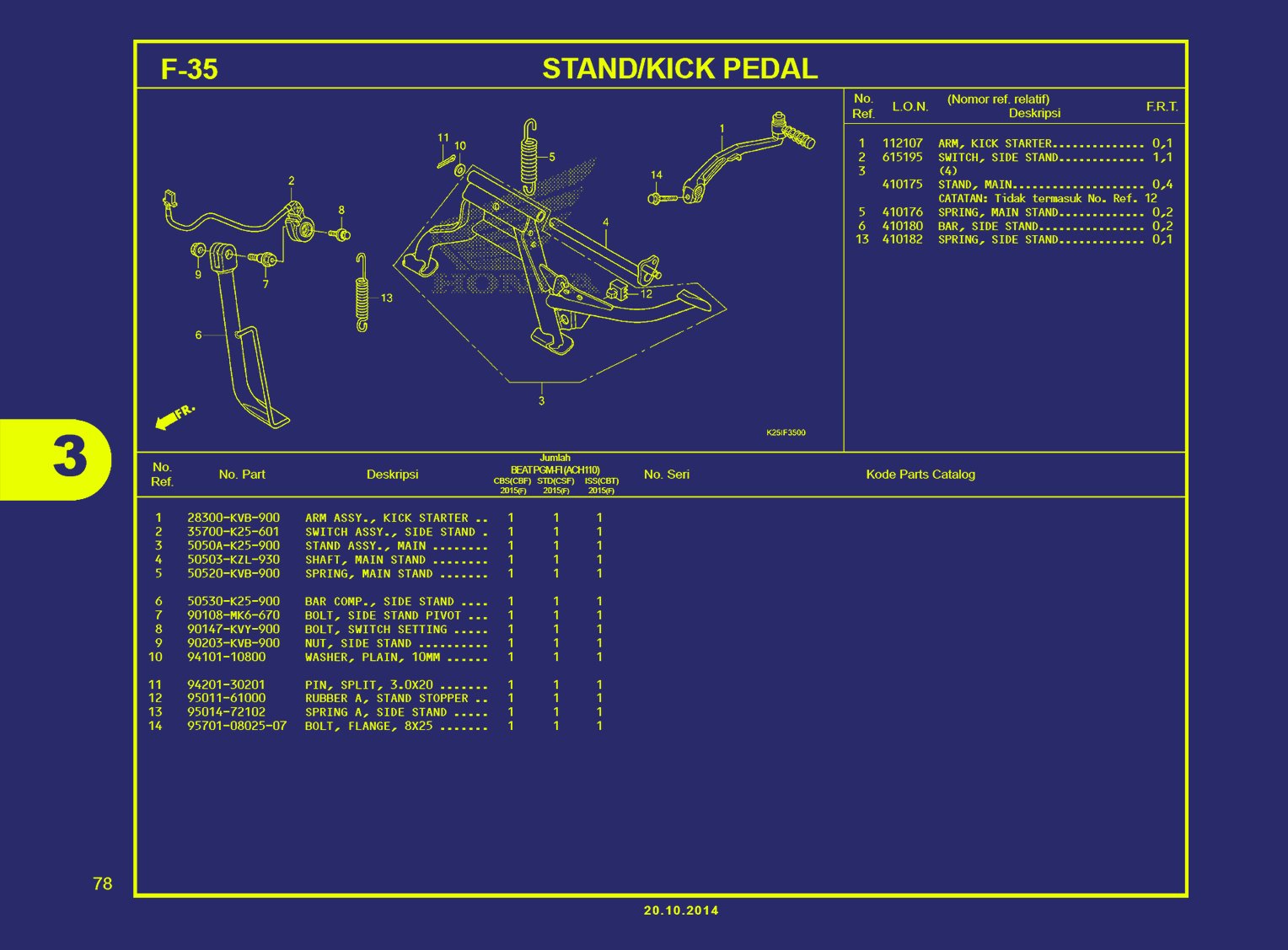 BEAT ESP-STAND KICK PEDAL