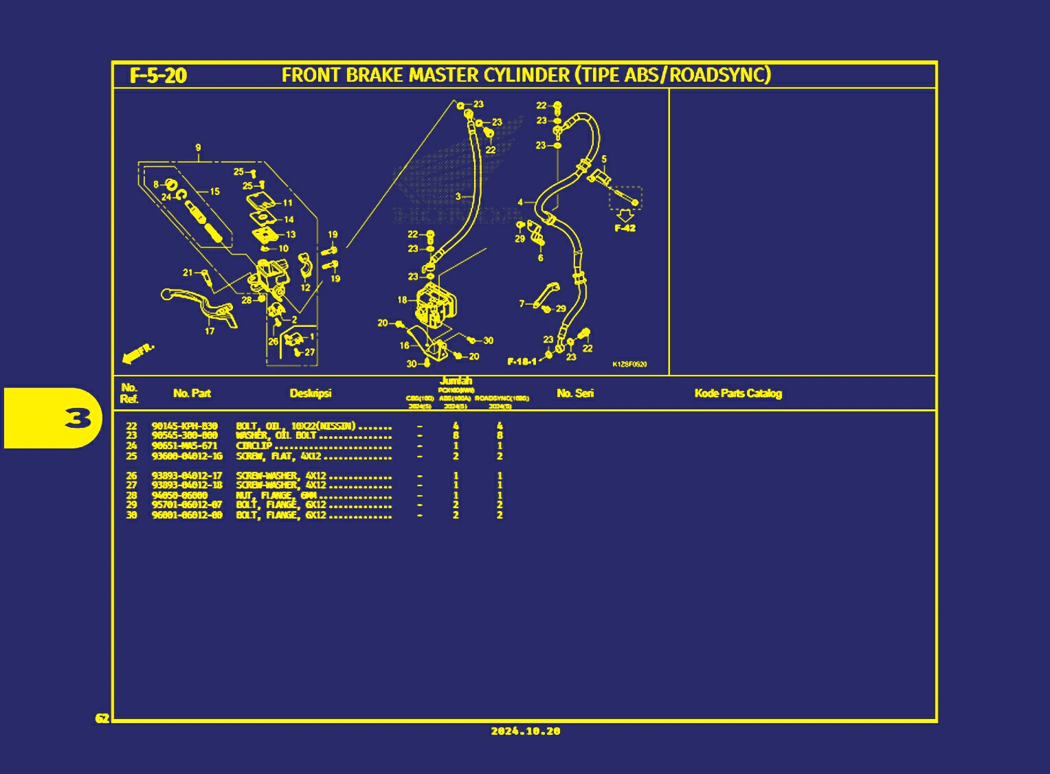 front brake master cylinder 2