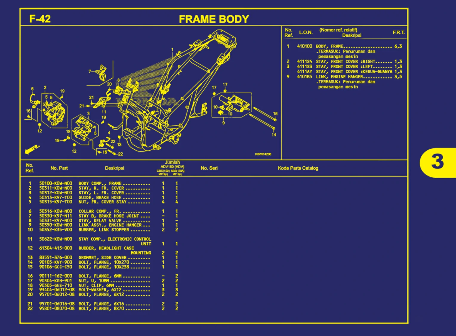 frame body
